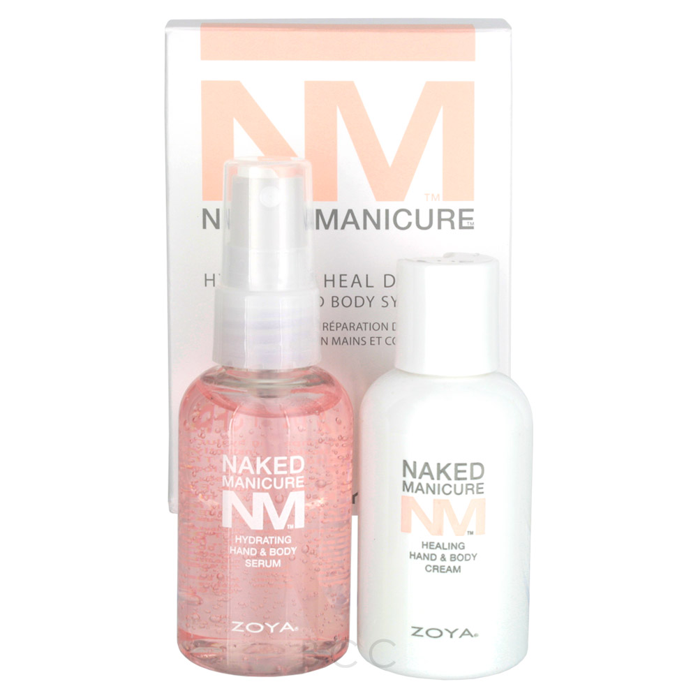 Zoya Naked Manicure Hydrate Heal Dry Skin Trial Kit Beauty Care