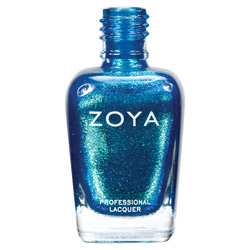 Zoya Nail Polish - Charla #ZP508 - Blue Metallic