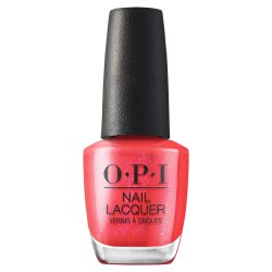 OPI Nail Lacquer - Left Your Texts on Red