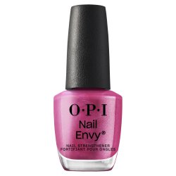 OPI Nail Envy Nail Strengthener - Strength+Color - Powerful Pink