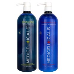MEDIceuticals Bioclenz Antioxidant Shampoo & Therapeutic Treatment Rinse Duo