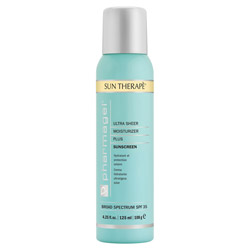 Pharmagel Sun Therape - Ultra Sheer Spray Moisturizer Plus Sunscreen SPF 3