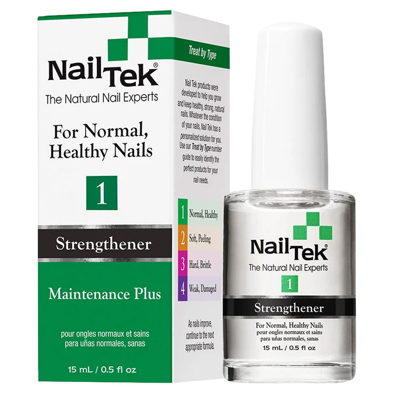 Nail Tek Strengthener 1 Maintenance Plus For Normal. Healthy Nails 0.