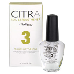 Nail Tek CITRA 3 Nail Strengthener for Dry, Brittle Nails