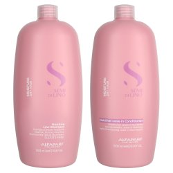 Alfaparf Semi di Lino Moisture Nutritive Shampoo & Leave-in Conditioner - 33.8 oz