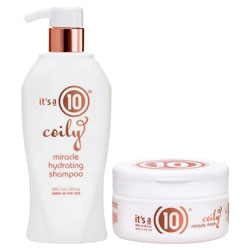 It's A 10 Coily Miracle Hydrating Shampoo & Mask Set