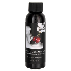 Earthly Body Edible Massage Oil - Cherry Burst