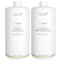 Keune CARE Satin Oil Shampoo & Conditioner Set