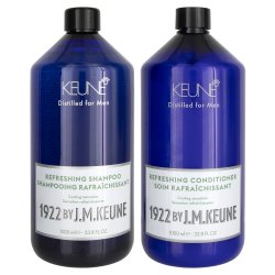 Keune 1922 by J.M. Keune Refreshing Shampoo & Conditioner Set - 33.8 oz