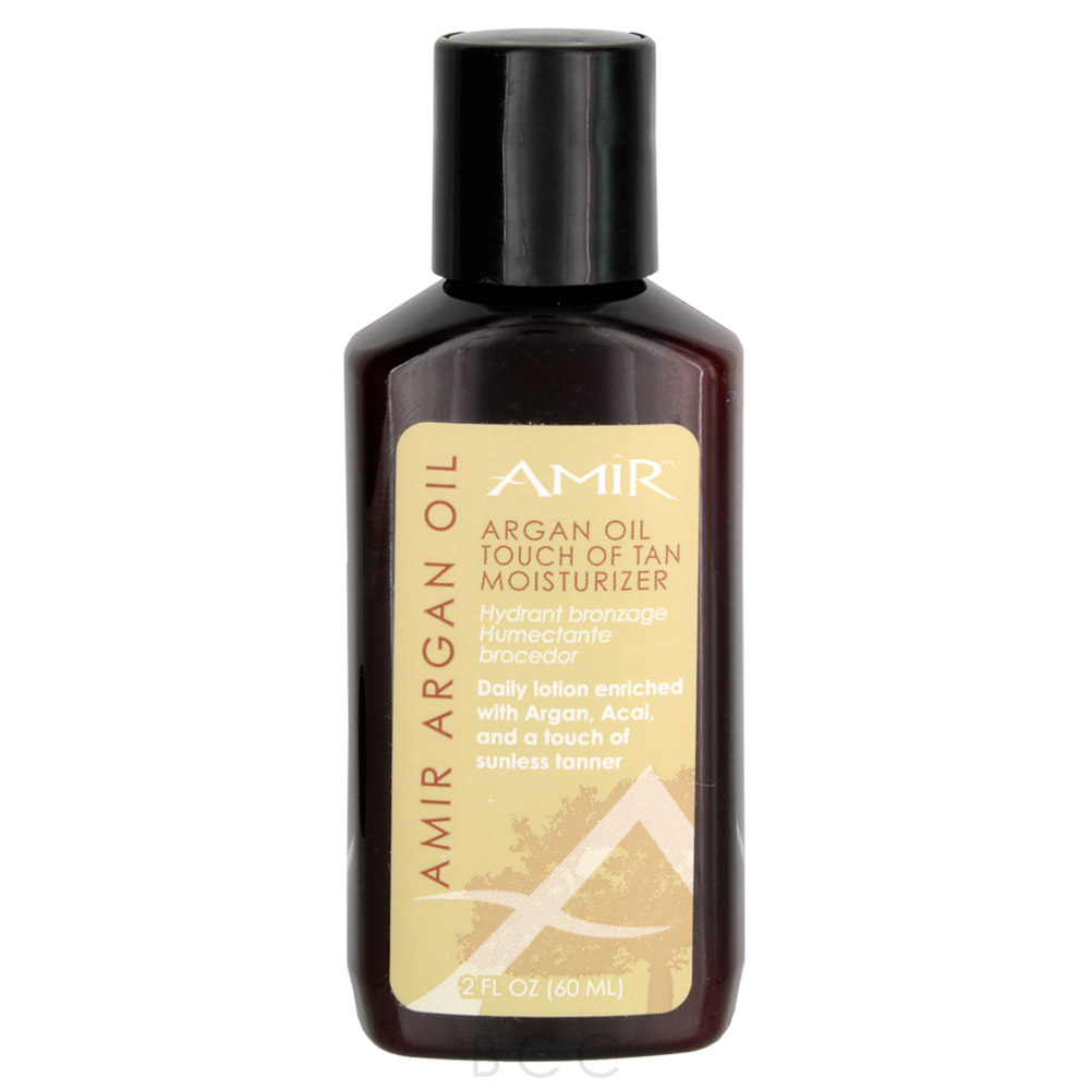 Amir Argan Oil Touch Of Tan Moisturizer 2 Oz Beauty Care Choices