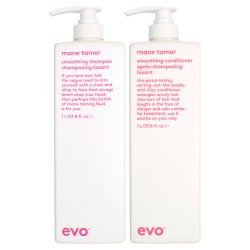 Evo Mane Tamer Smoothing Shampoo & Conditioner Duo - 33.8 oz