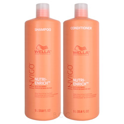 Wella Invigo Nutri-Enrich Deep Nourishing Shampoo & Conditioner Set