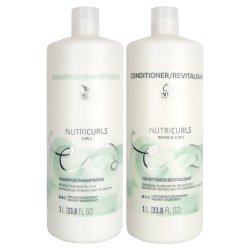 Wella Nutricurls Waves & Curls Shampoo & Conditioner Duo