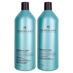 Pureology Strength Cure Shampoo & Conditioner Set - 33.8 oz