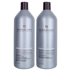 Pureology Strength Cure Blonde Purple Shampoo & Conditioner Set - 33.8 oz