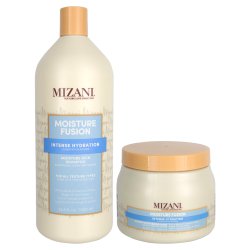 Mizani Moisture Fusion Moisture Rich Shampoo & Moisturizing Mask Duo