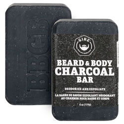 Gibs Beard & Body Charcoal Bar
