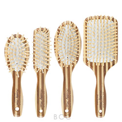 Olivia Garden Healthy Hair-Eco-Friendly Bamboo Brush-Ionic Massage Collection