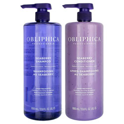 Obliphica Seaberry Shampoo & Conditioner Set - Medium to Coarse - 33.8 oz