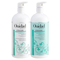 Ouidad VitalCurl+ Clear & Gentle Shampoo & Conditioner Duo - 33.8 oz 
