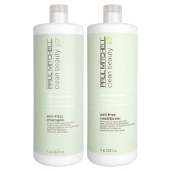 Paul Mitchell Clean Beauty Anti-Frizz Shampoo & Conditioner Duo