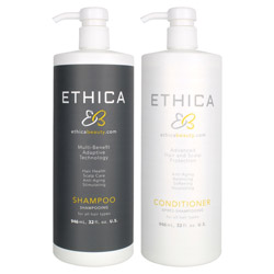 Ethica Beauty Anti-Aging Daily Shampoo & Conditioner Set