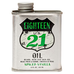 18.21 Man Made Beard, Hair and Skin Oil - Spiced Vanilla