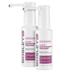 BosleyMD Hair Regrowth Treatment Spray For Women - Regular Strength Minoxidil 2%