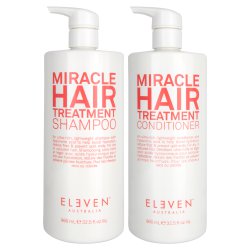 Eleven Australia Miracle Hair Treatment Shampoo & Conditioner Duo