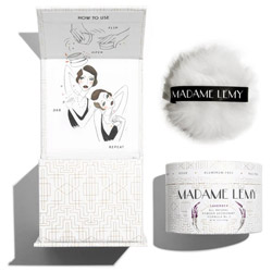 Madame Lemy All Natural Powder Deodorant - Lavender - With Puff