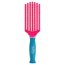 KareCo Tangle Buster Mini Brush - Pink/Teal
