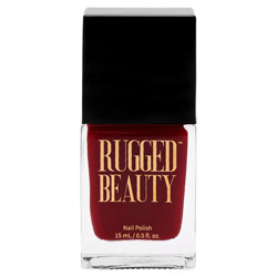 Rugged Beauty Nail Polish - Red  - Red