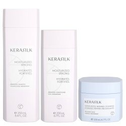 Kerasilk Repairing Shampoo, Conditioner & Recovery Mask Trio - Retail