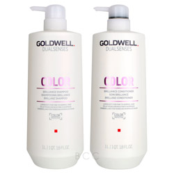 Goldwell Dualsenses Color Brilliance Shampoo & Conditioner Set - 33.8 oz