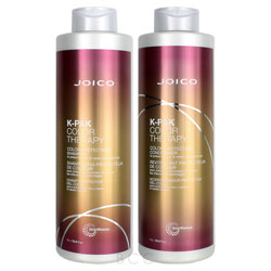 Joico K-Pak Color Therapy Liter Shampoo/Conditioner Set - 33.8 oz