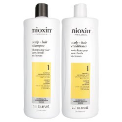 NIOXIN System 1 Shampoo & Conditioner Set  - 33.8 oz