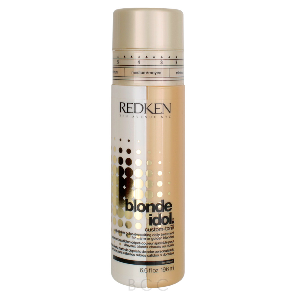 Redken Blonde Idol Custom Tone Conditioner Gold For Warm Blondes