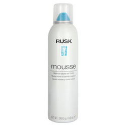 Rusk Mousse - Maximum Volume and Control