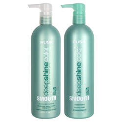 Rusk Deepshine Color Smooth Shampoo & Conditioner Set - 25 oz