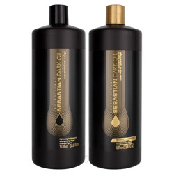 Sebastian Dark Oil Lightweight Shampoo & Conditioner Set - 33.8 oz
