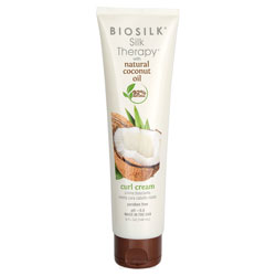 BioSilk Silk Therapy with Natural Coconut Oil Curl Cream