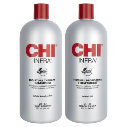 CHI Infra Moisture Therapy Shampoo & Treatment Set  - 32 oz