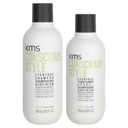 KMS Conscious Style Everyday Shampoo & Conditioner Set - 10.1 & 8.5 oz
