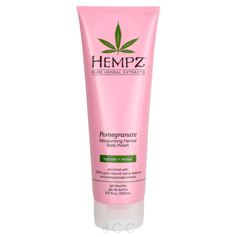 Hempz Pomegranate Herbal Body Wash Oz Beauty Care Choices