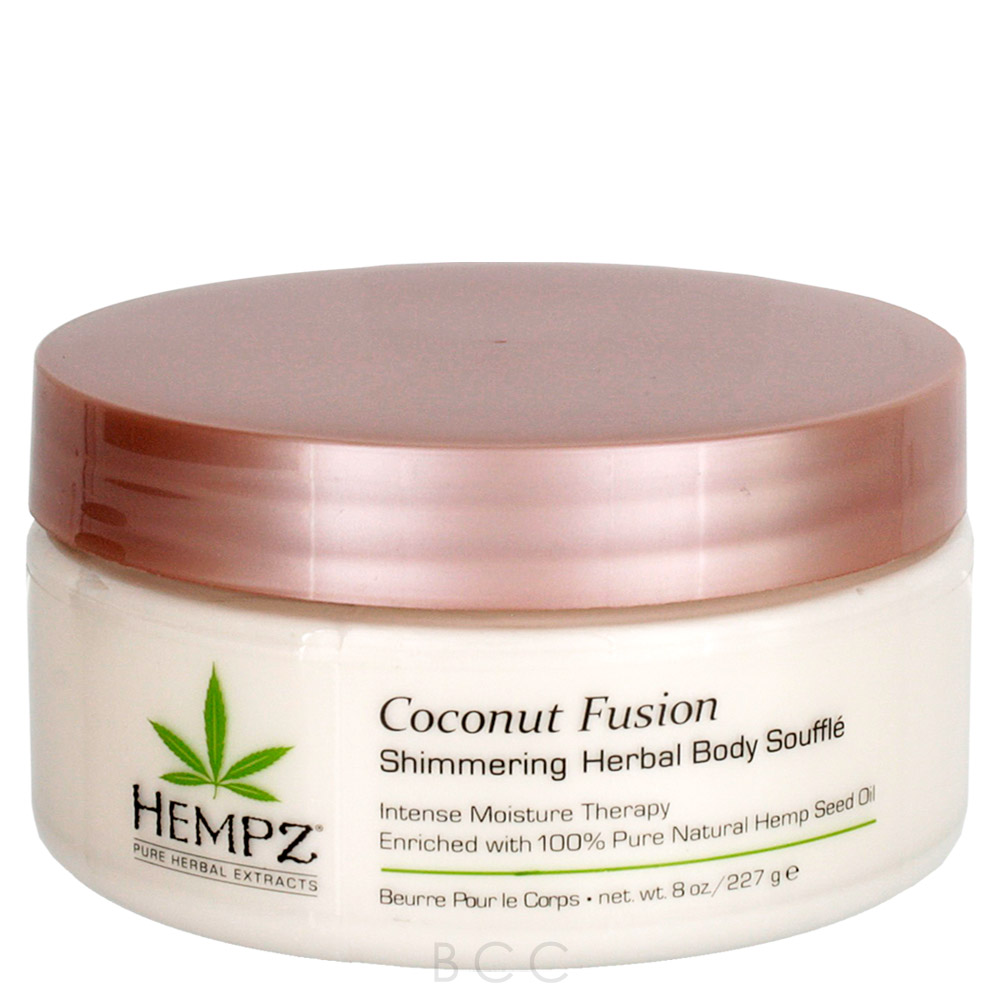 Hempz Coconut Fusion Shimmering Herbal Body Souffle Beauty Care Choices