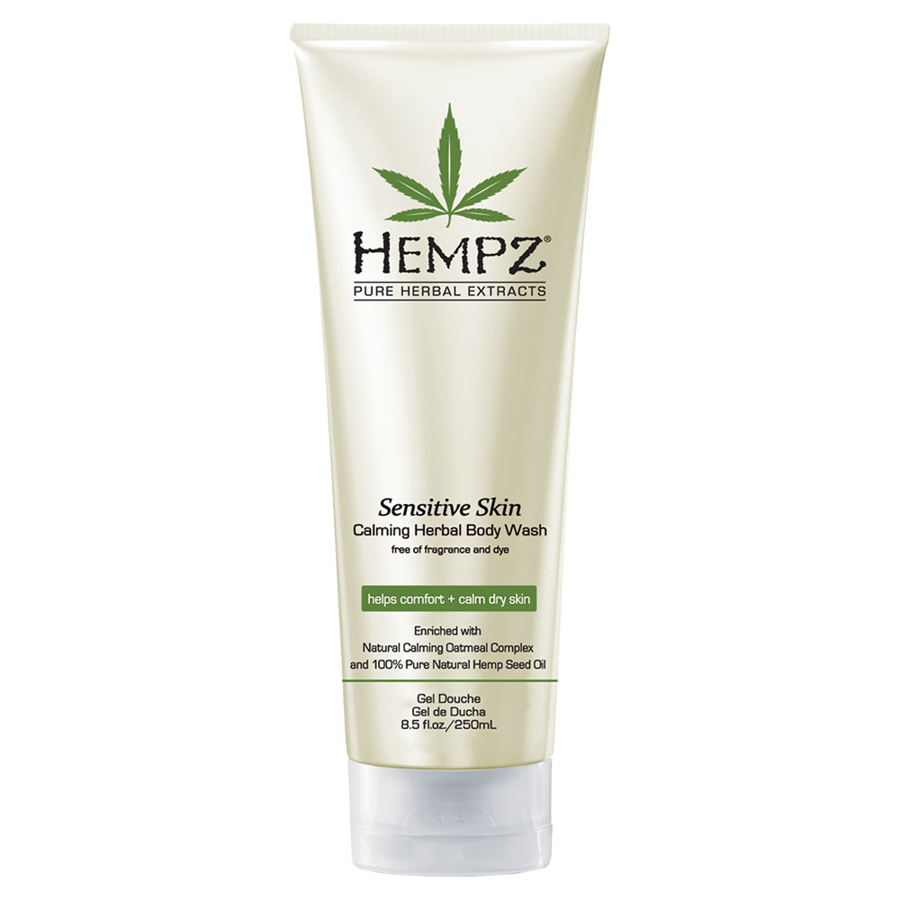 Hempz Sensitive Skin Calming Herbal Body Wash 85 Oz Beauty Care Choices 4568