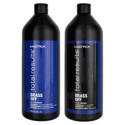 Matrix Brass Off Shampoo & Conditioner Set