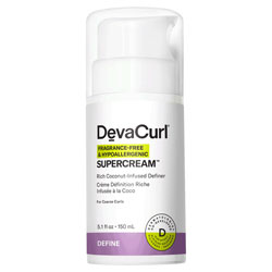 DevaCurl Fragrance-Free Hypoallergenic SuperCream Coconut-Infused Definer