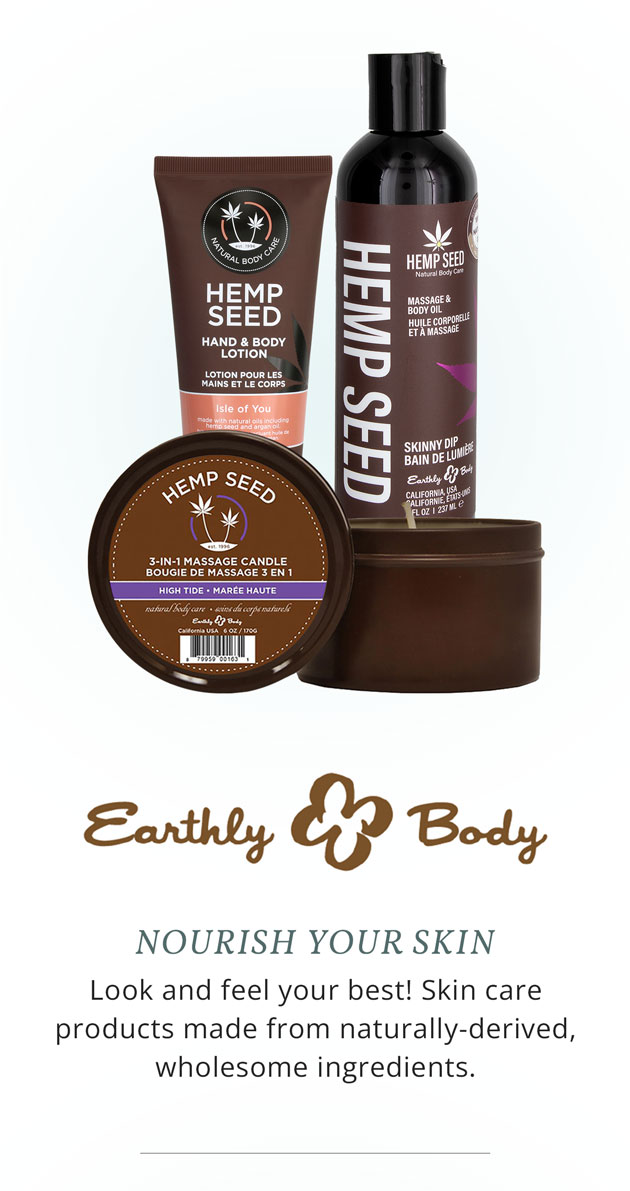 Earthly Body - Look and feel your best! Skin care products made from naturally-derived, wholesome ingredients.