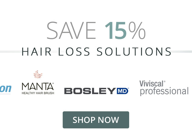 Save 15% Hair Loss Solutions